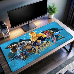 Legend of Zelda Desk Mat: Hyrule Gaming Mouse Pad