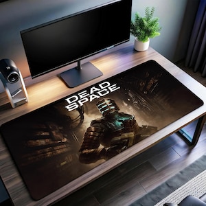 Dead Space Gaming Desk Mat | Isaac Clarke Mouse Pad | Premium Print Surface | Personalized Desk Mat | Gaming Desk Mat