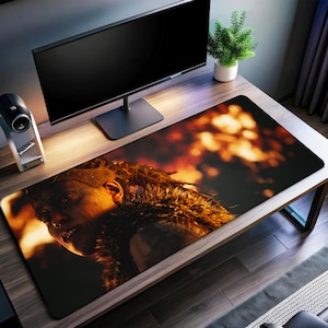 Hellblade Desk Mat | Senua Mouse Pad | Premium Print Surface | Personalized Desk Mat | Gaming Desk Mat