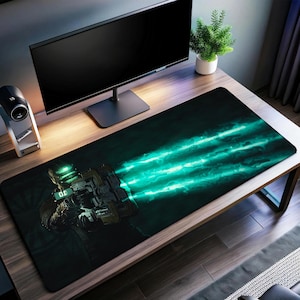 Dead Space Gaming Desk Mat | Isaac Clarke Mouse Pad | Premium Print Surface | Personalized Desk Mat | Gaming Desk Mat