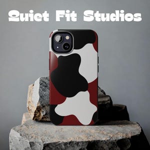 US Based Customizable Abstract Phone Cases, Original Design by Quiet Fit Studios | Tough Phone Cases for Protection
