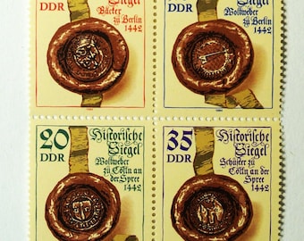 Germania dell'Est (RDT), 1984, francobolli nuovi con gomma.