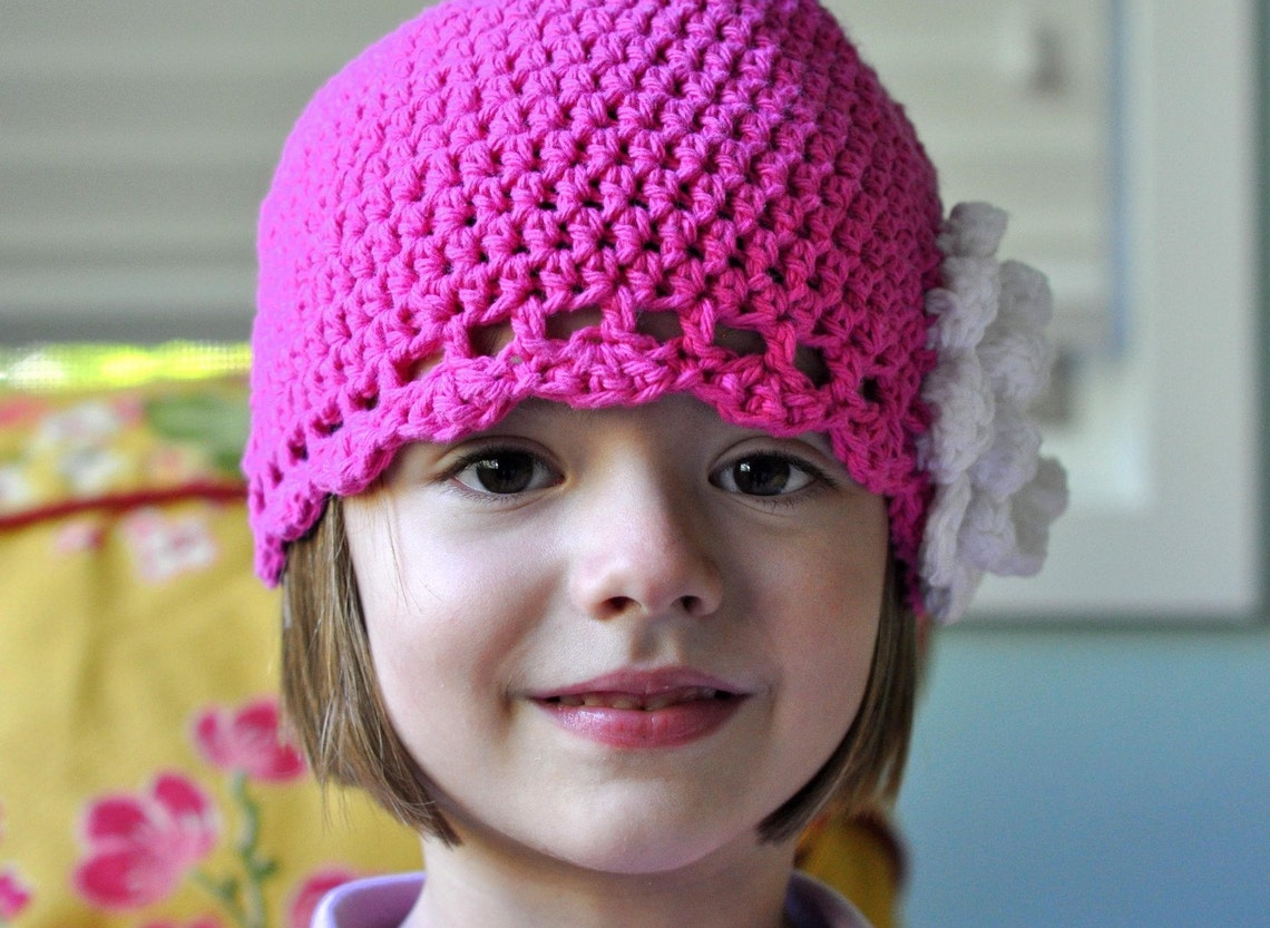 Best Little Girl Cloche Crochet Pattern Etsy