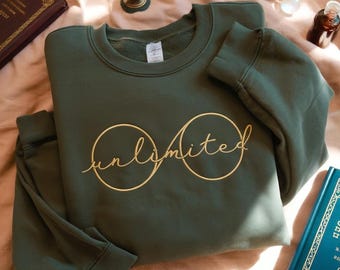 Embroidered Unlimited Elphaba's Glasses Sweatshirt, Wicked Sweatshirt, Wizard of Oz Shirt, Broomstick Sweatshirt, Wicked Musical Shirt