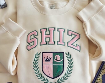 Embroidered Shiz University Sweatshirt, Wicked Movie Shirt, Wizard Of Oz Shirt, Wicked for Good Shirt, Change for Good Shirt, Defy Gravity