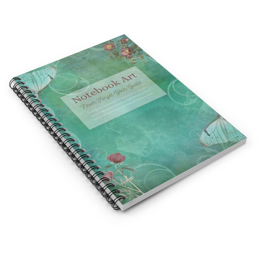 Vintage Floral Digital Notebook - Goodnotes iPad Android Tablet ...