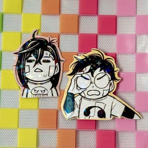 Momo und Okarun Stickers Dandadan