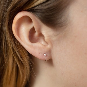 Diamante sleeper earrings deals