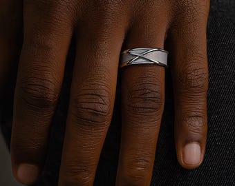 Black Goku Time Ring Inspired by Dragon Ball Z – Adjustable 925