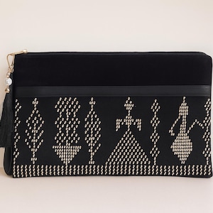 Handmade Black Clutch