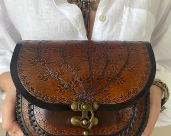 Vintage Coach Toffee Legacy Soho Mini Hobo Shoulder Bag 4145