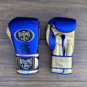 No Boxing No Life Boxing Gloves, Customized Boxing Gloves, Custom Gloves, Anniversary Gift, Birthday Gift | Available All Sizes
