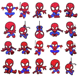 Spiderman Svg Bundle, Spiderman Svg, Spiderman Clipart, Spiderman Silhouette, Superhero Svg, Spiderman Cut Files For Circut For Silhouette