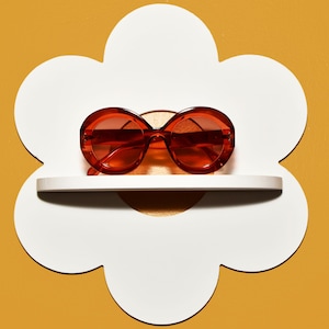 1960s Vintage Style TWIGGY Mod Oversized Round Oval Sunglasses | Multiple Colors