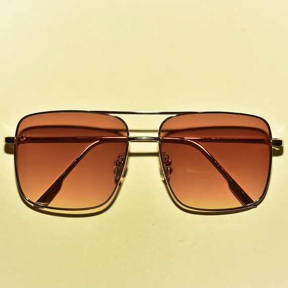 70s Aviator Specs Yellow Lens Disco Glasses 70s Aviator Specs Yellow Lens Disco Glasses