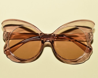 1970s Vintage Style MARIPOSA Ultra Oversized Butterfly Shaped