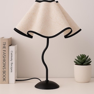 USB Rechargeable Fabric Table Lamp: 3-Color, 9-Level Dimming