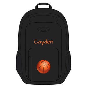Basketball Enduro Backpack, 22L | Sports Bag, Gym Backpack, Travel Gear, Unique Gift for Athletes, Perfect for Back to School