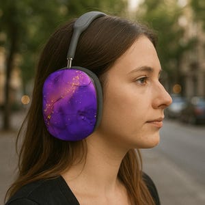 Étui éthéré pour AirPods Max, housse pour casque Galaxy, accessoires cosmiques, cadeau pour les mélomanes, équipement technique, coques de téléphone uniques