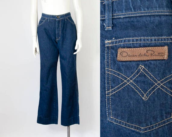 oscar de la renta jeans