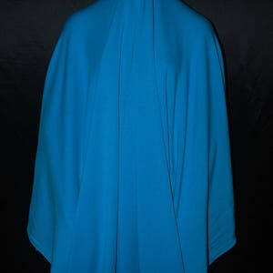 Bamboo Fleece Spandex knit fabric sweatshirt weight pure luxury PrettyTurquoise by the yard