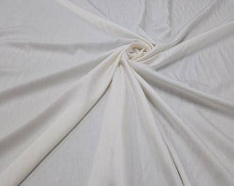 Bamboo Challis woven Fabric Ecofriendly pfd undyed by the yard
