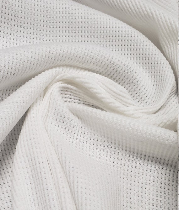 Mediumweight Organic Cotton Fleece - Grown & Made in USA - Peroxide White (PFD) Mediumweight Organic Cotton Fleece - Grown & Made in USA - Peroxide White (PFD)