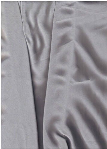Tencel Twill Mercerized Hi-Construction woven fabric 5 Oz silver gray