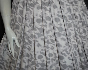 Modal Stretch Jersey Knit Fabric Animal Skin print Natural/Gray by the yard