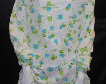 Tencel Gabardine Laundered Woven Fabric Ecofriendly Beautiful Flowers print