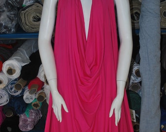 Modal Spandex Italian Jersey Knit Fabric Eco-Friendly 8.5-9 oz L/YD 79/21 modal spandex Fuschia by the yard
