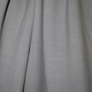 Wool poly nylon Elastano Stretch twill fabric made in italy highend fabric 46" Heavy 354GM2 by the yard Taupe image 7