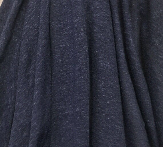 Linen Tencel Luxurious Japanese Knit Drapey Jersey fabric semi-sheer Taupe