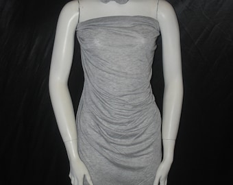 Tencel 100%  Jersey Knit Fabric Ecofriendly Gorgeous 5.5 oz L/Yd highend quality Semi sheer  by the yard Heather Gray