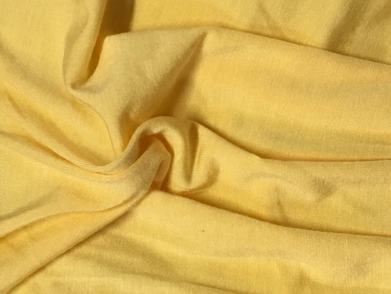 Modal Spandex Jersey Premium Knit Fabric Eco-Friendly Mango 9.5 oz