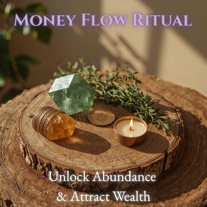 Money Flow Ritual – Unlock Abundance & Attract Wealth - Digital Prosperity Spell, Money Attract Spell