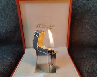 S.T. Dupont Ligne 1 BR Godrons Latéraux et Lignes Ref. 13145 OVERHAULED