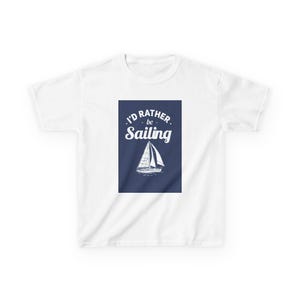 Nautical Kids Tee, Kids Sailing Shirt, Adventure T-Shirt, Summer Fun Apparel, Cute Casual Wear, Perfect for Nautical Themes