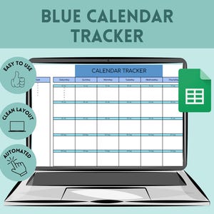Dynamic Monthly Calendar Planner | Digital To Do List | Digital Routine Goal Planner | iPad Planner | Productivity Daily Task Tracker