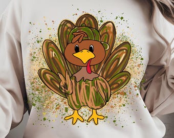 Thanksgiving Turkey PNG, Coquette Bow, Girly Fall Design (Digital Download)