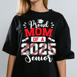 Senior Class of 2025, png, Senior Night png, Senior 2025 Shirt png, ontwerp koningsblauw zwart, voor- en achterkant, voor Cricut, sublimatie