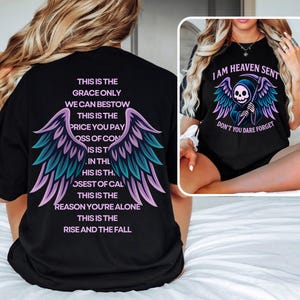 Brand New Band | Heaven Sent | Deja Entendu | Devil and God | Emo Lyrics | Elder Emo | Millennial 2000s | Concert T-shirt | Comfort Colors