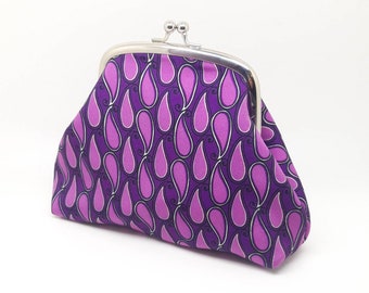 Kisslock purse/Kisslock bag/Clutch bag/Kisslock wallet/Kisslock clutch bag/Handbag/Kisslock coin purse/Double frame purse/Ladies wallet/Bag