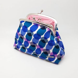 Cartera Kisslock / Monedero de cambio de cierre / Bolso hecho a mano / Relleno de medias / Regalos para ella / Monedero con marco de clip / Monedero grande de kisslock / Bolsa Kisslock / Regalos / Bolso
