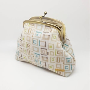 Embreagem Kisslock/Joanyg/Bolsa de noite/Bolsa/Carteira feminina/Presente de aniversário/Porta-cartão/Presentes/Bolsa de cosméticos/Presente feito à mão/Presente de Natal/Bolsa/Bolsa