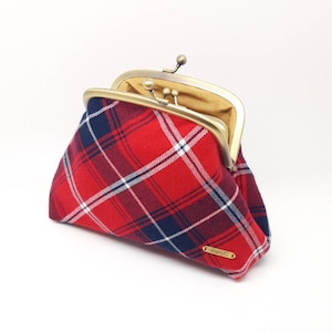 Kosmetiktasche/Geburtstagsgeschenk/Kartenhalter/Geschenke/Kosmetiktasche/Handgemachtes Geschenk/Weihnachtsgeschenk/Täschchen/Geldbeutel/Geldbeutel/Metallschließe/Kisslock Rahmen