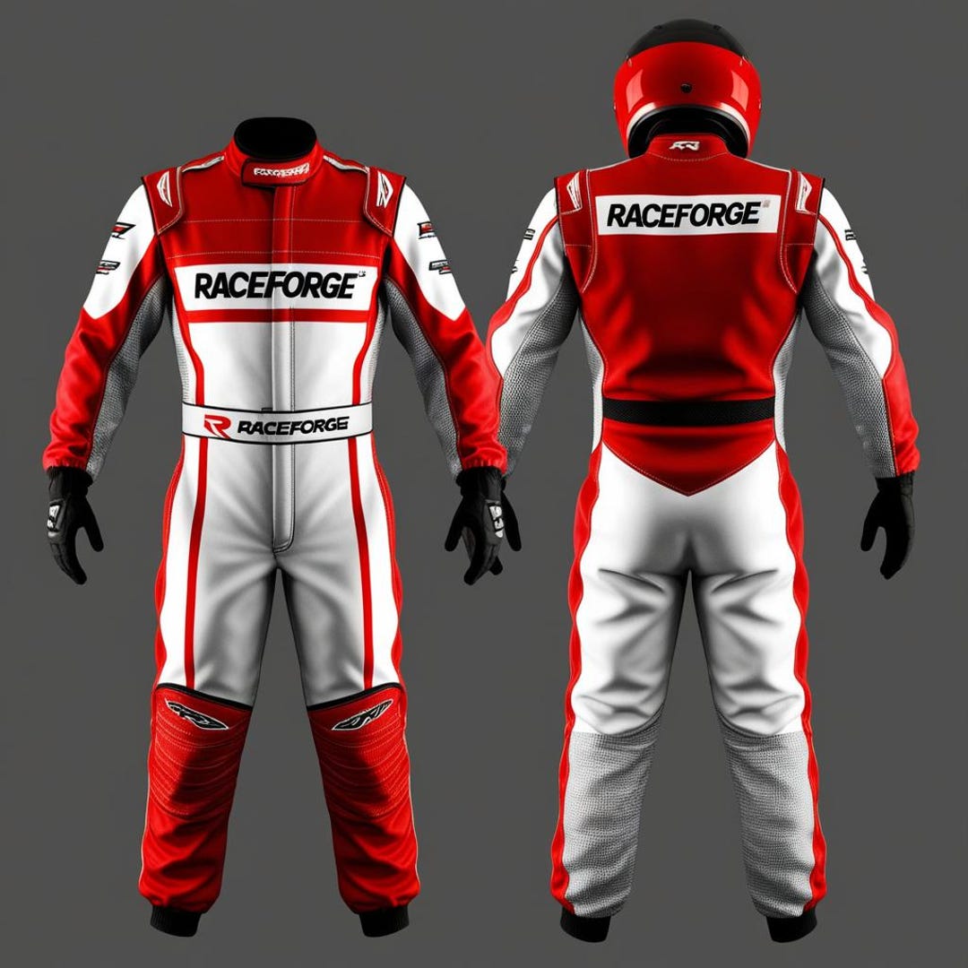 Custom CIK/FIA Level 2 Go Kart Racing Suit: Cardura 600D, Terry Cotton ...