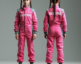 Personalized Go Kart Racing Suit: CIK/FIA Level-2 Approved, Custom Name & Flag