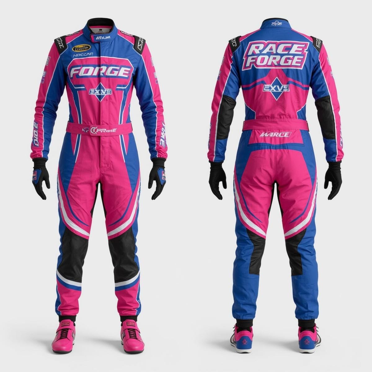 Handmade F1 Go Kart Racing Suit: CIK/FIA Level 2, Customizable - Etsy