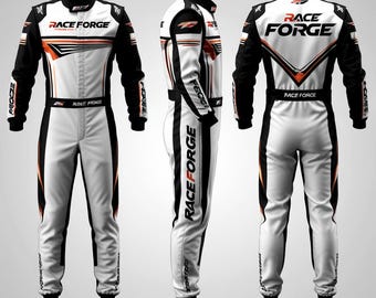 Handmade CIK/FIA Level 2 Go Kart Racing Suit: Customizable, Free Gloves